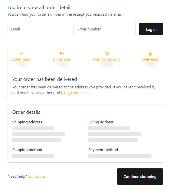 Finding Your Order Status - HITWAY Help Center